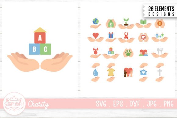 Charity Sign & Symbol Design Bundle