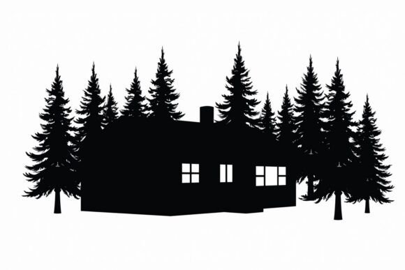 Forest House Vector Art Bundle: Creative Design Made Simple