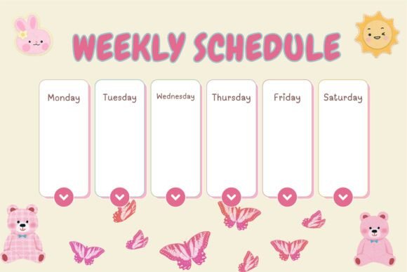 Playful Weekly Organizer Sticker Sheet: Avoiding Common Pitfalls for Better Planning