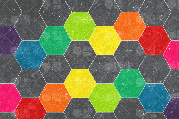 Rainbow Mosaic Background: A Versatile Design Asset for Creative Projects