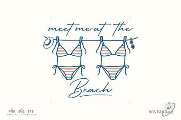 Retro Summer PNG Beach Bikini Doodle: A Strategic Creative Asset for Modern Design Projects